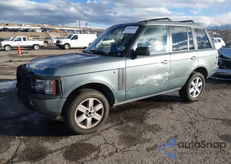 2003 Land Rover Range Rover Hse z USA, uszkodzony, nr VIN SALMB11443A111239